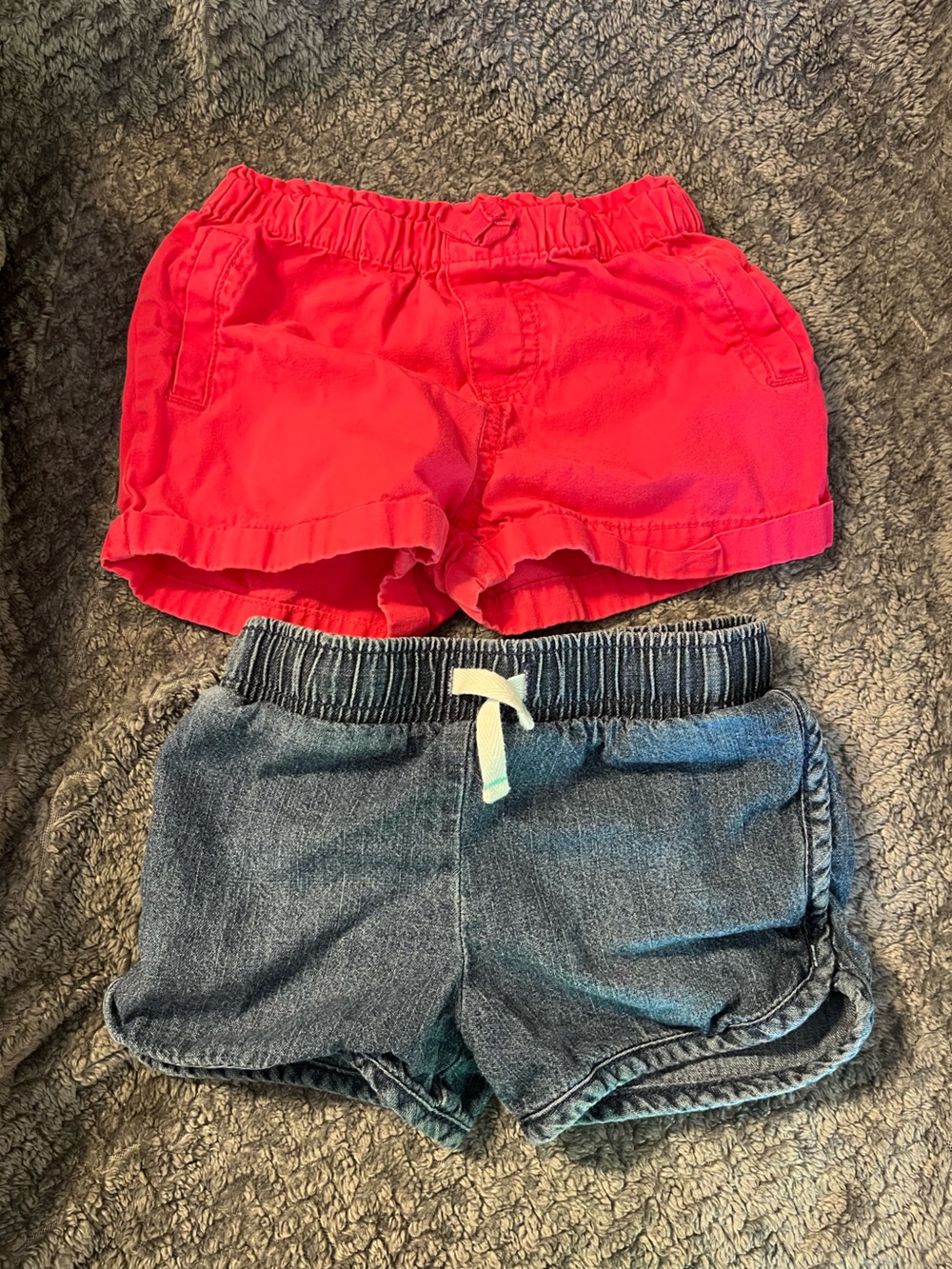 2 Girls shorts Pink & Jeans